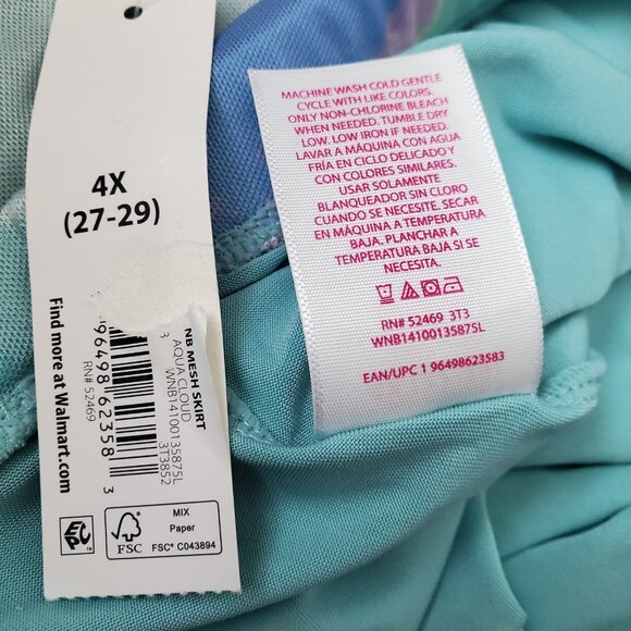 Women's 4X Skirts Set of 2 Leopard Print Slip Skirt 4X A New Day & Pastel Color - Picture 12 of 13